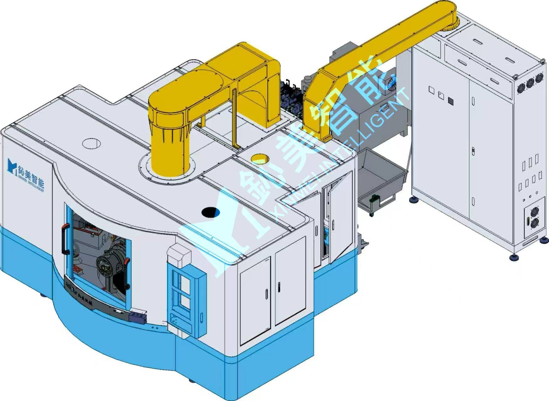 Horizontal 5 Station Rotary Turning Machine Center