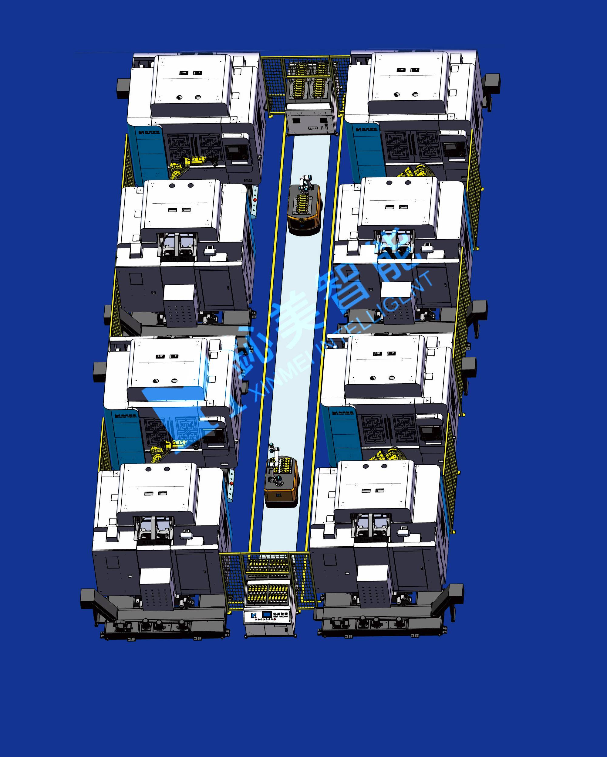 CNC + Robot Integrated Automation Lines