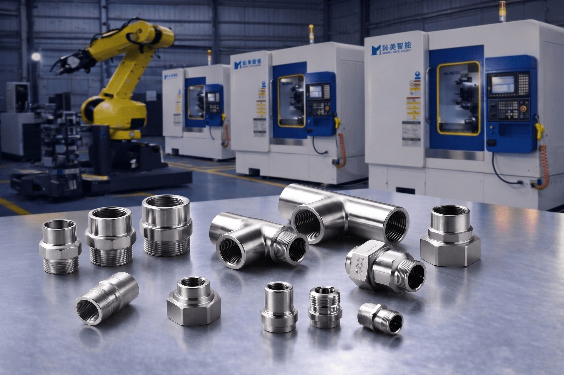 High-Precision Stainless Steel Machining