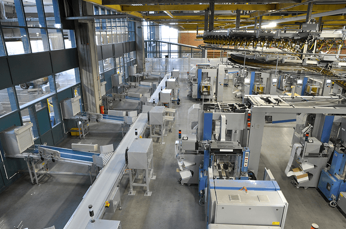 Intelligent CNC Production Line Workshop
