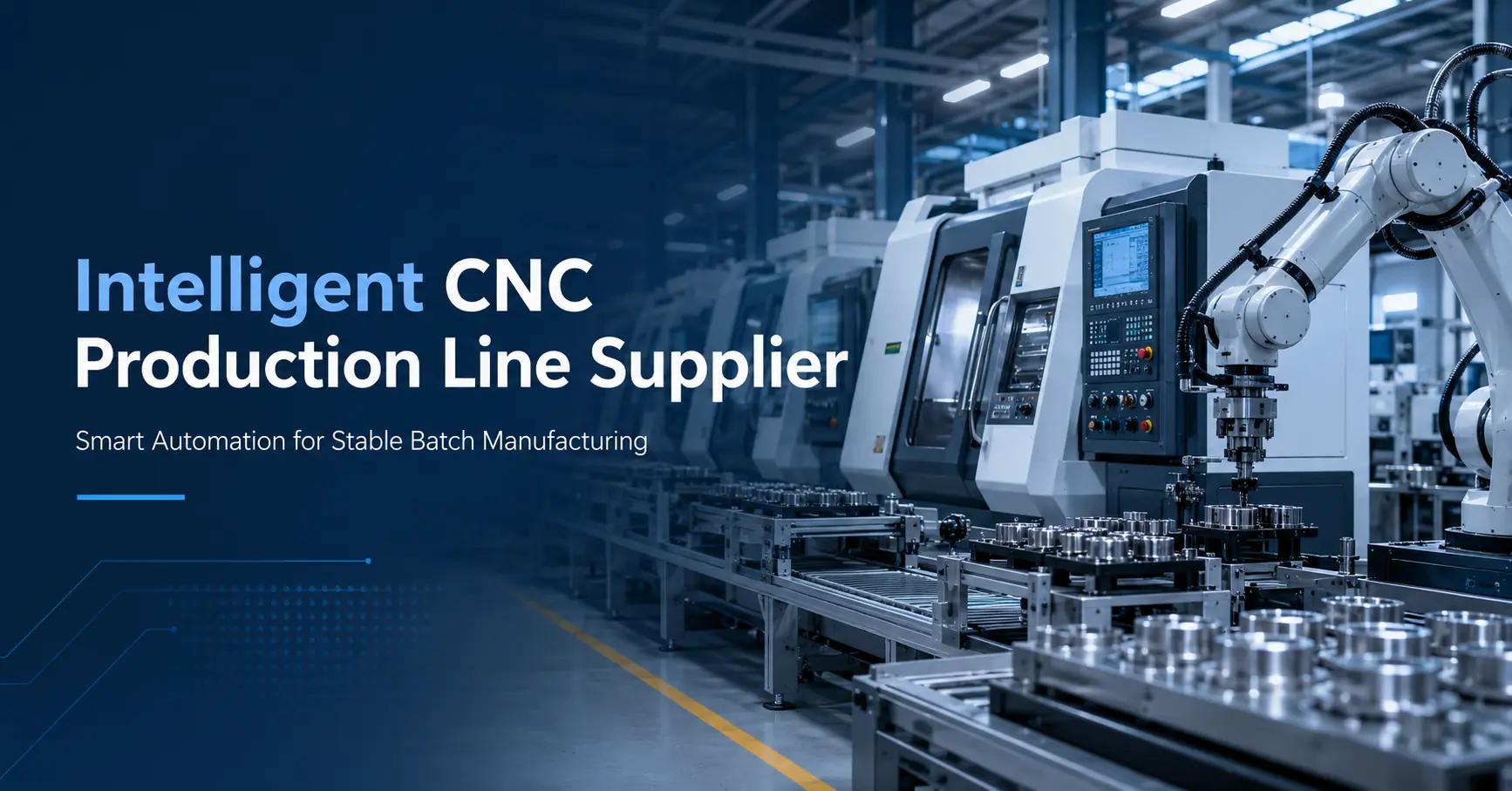 Intelligent CNC Production Line Supplier for Stable Batch Manufacturing