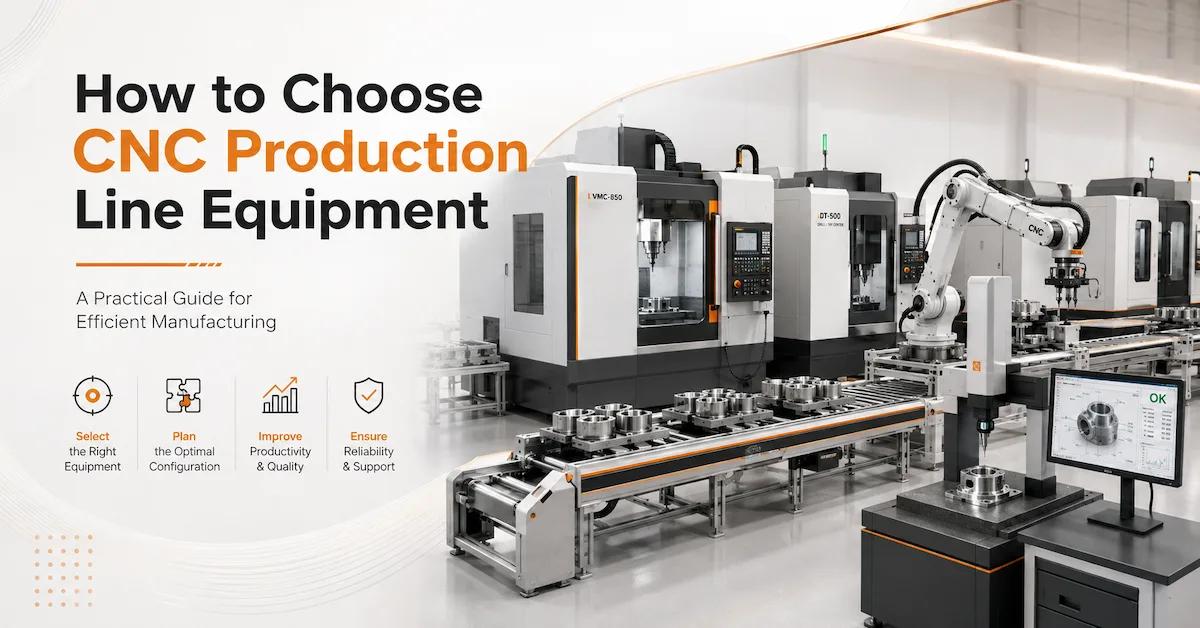 How to Choose CNC Production Line Equipment for Efficient Manufacturing